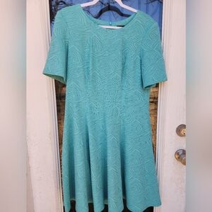Gabby Skye Teal Dress